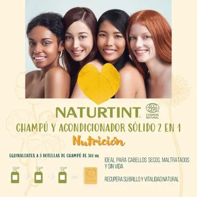 Image de Shampooing NATURTINT Solid Nutrition 75 g
