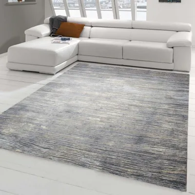 Image de Tapis design Tapis de salon moderne Gris beige chiné Taille - 120 x 170 cm
