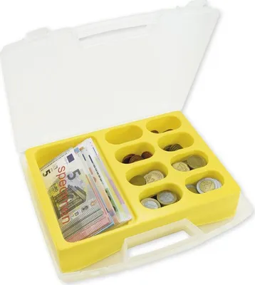 Produktbild von TimeTEX Set Euro-Rechengeld in Stapel-Box, 290-tlg.