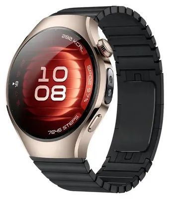 Produktbild von Smartwatch-Armband - 22 mm - Edelstahl - 18 cm - Für Amazfit Balance 3/2 - Schwarz