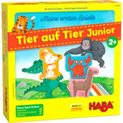 Produktbild von HABA Tier auf Tier Junior, 2 Jahr(e), Karton, Holz, Mehrfarbig