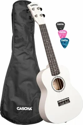 Produktbild von Cascha CUC106 Linden White Konzert-Ukulele