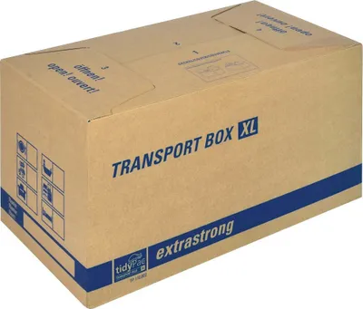 Produktbild von 10 tidyPac® Umzugskartons Transport Box XL 69,0 x 35,5 x 37,0 cm