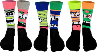 Produktbild von United Oddsocks Herren Socken, 6 Socken Pack - Strumpf, Mottomotive Out of Office 39-46