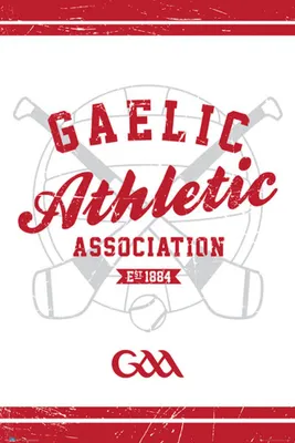 Produktbild von Fußball - Poster - GAA - Vintage