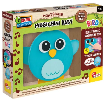 Obrázok produktu pre DANTE Lisciani Montes.drevený hudobný vták 105434