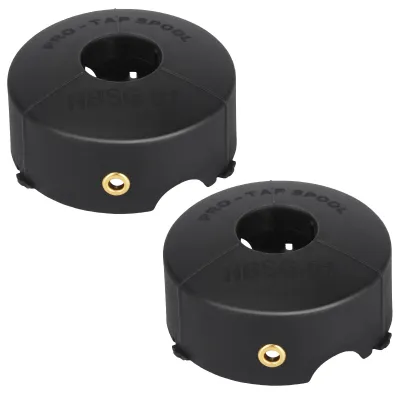 Produktbild von Automatische Spulenbasisabdeckung, kompatibel mit Rasentrimmern Art 23 26 30 Combitrim/Easytrim, kompatibel mit Fadenspule F016800175 (2 Stück)