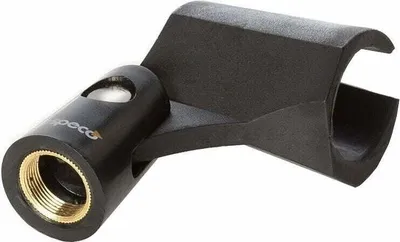 Produktbild von Mikrofonklammer SMM aus Hartgummi für Mikrofone mit 22-26 mm Durchmesser