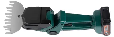 Produktbild von 2-in-1 elektrische Heckenschere und Grasschere - 18V Akku-Gartengerät - SK5-Doppelklinge 22 cm - Schnittbreite 13 cm - Aststärke bis 0,8 cm - Ohne Akku und Ladegerät