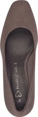 Produktbild von MARCO TOZZI Damen Pumps Blockabsatz samtige Haptik Karreé 2-22424-42, Größe:40 EU, Farbe:Mehrfarbig