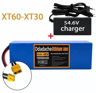 Obrázok produktu pre Batériový balík, kapacita 100 Ah, napätie 48 V, nabíjačka XT60-XT30