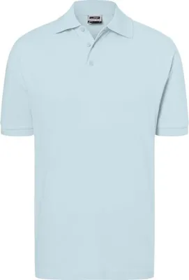 Produktbild von Hochwertiges Polohemd mit Armbündchen light-blue, Gr. S