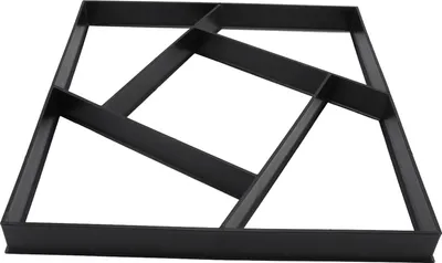 Imagen del producto de Molde reutilizable para crear caminos de hormigón, ideal para céspedes, patios, jardines y zonas exteriores. Dimensiones: 40 cm