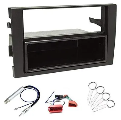 1 DIN Autoradio Blende für Audi A4 B6 B7 / Seat Exeo