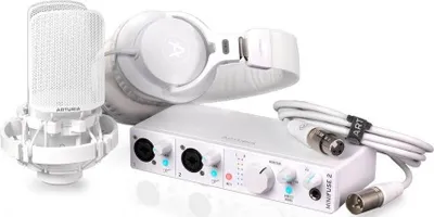 Image de Arturia MiniFuse Pack d'enregistrement blanc