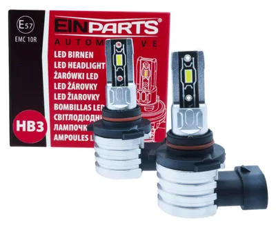 Obrázek produktu pro Einparts LED Hb3 žárovky 6500 K, homologace 10R, do automobilových světlometů