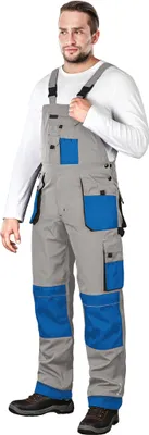 Zdjęcie produktu dla LH FORMEN SZARE 56  spodnie robocze ogrodniczki