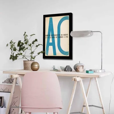 Produktbild von Wallity, 4570ABSC- GLR1116, Bunt, Leinwandbilder, 45 x 70 cm, 100% Leinwand