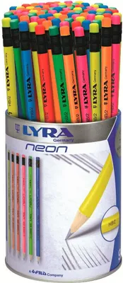 Produktbild von Bleistift LYRA HB Neon 96er 1293960 von LYRA