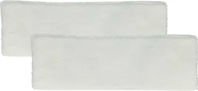 Produktbild von vhbw 2x Wischbezug Ersatz für Kärcher 2.863-020.0 für Dampfreiniger - Mikrofaser Weiß