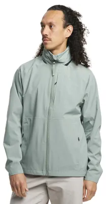 Produktbild von Tenson Windjacke grün abnehmbare Kapuze wasserdicht