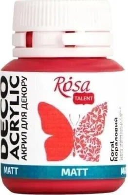 Produktbild von Rosa Talent Acrylfarbe Coral (32) Mat 20 ml 1 stk