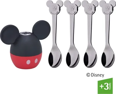 Produktbild von WMF Salzstreuer Mickey Mouse mit vier Löffeln S