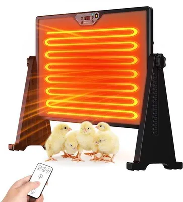 Obrázek produktu pro Oboustranná elektrická topná deska 300 W pro kuřata – černá, s dálkovým ovládáním a regulací teploty