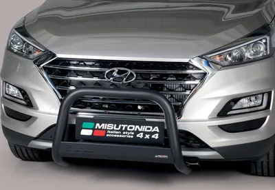 Obrázok produktu pre J&J Automotive | Predné rámy pre Hyundai Tucson 2018-2020 63mm čierny