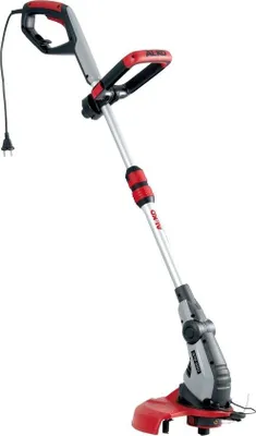 Obrázok produktu pre Elektrická kosačka, 550 W, šírka kosenia 30 cm, teleskopická tyč, nastaviteľná hlava kosačky, automatický podávací systém drôtu
