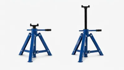 Zdjęcie produktu dla Stalowa podpora  kobyłka regulowana 45-72,5cm 12T 12000kg, Obraz wygenerowany przez AI
