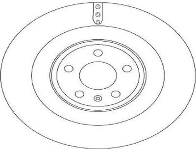 Produktbild von Bremsscheibe TRW DF6343S