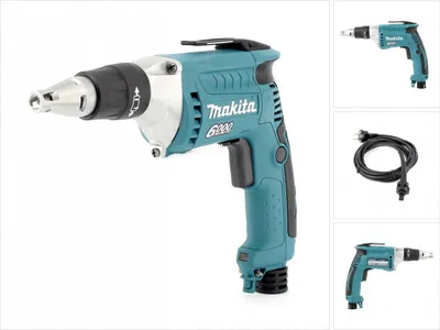 Produktbild von Makita Elektronik Schrauber 570 W - 0 – 6.000 U/min - 1/4"