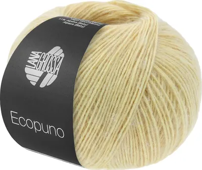 Produktbild von Lana Grossa - Ecopuno 0228 pastellgelb