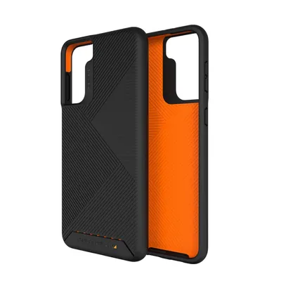 Produktbild von Samsung Galaxy S21 Hülle - Kunststoff - Gear4 Backcover - Schwarz