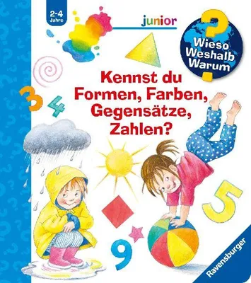 Produktbild von Wieso? Weshalb? Warum? Sonderband junior: Kennst du Formen, Farben, Gegensätze, Zahlen?