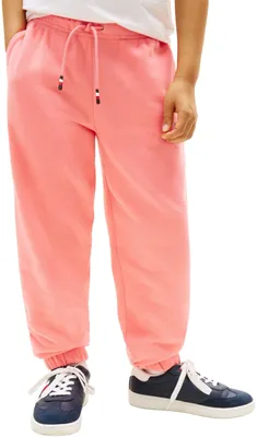 Produktbild von Tommy Hilfiger Kinder Uni Jogginghose Mini Corp mit Tunnelzug, Rosa (Tropical