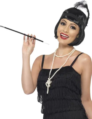 Produktbild von Charleston Kostüm Set 20er Jahre Accessoires