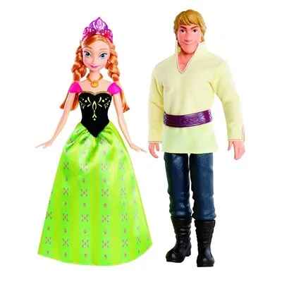 Produktbild von Mattel BDK35 Anna & Kristoff