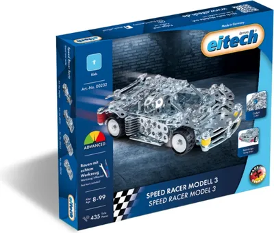 Produktbild von eitech Metallbaukasten 00232 - Speed Racer (Modell 3)