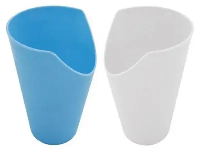 Produktbild von Becher mit Nasenausschnitt, Blau