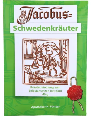Produktbild von Jacobus Schwedenkräuter Kräutermischung, 40 g Pulver