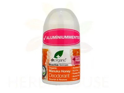 Obrázek produktu pro Dr.organic Kuličkový Deodorant Manuka Med 50Ml, 28752
