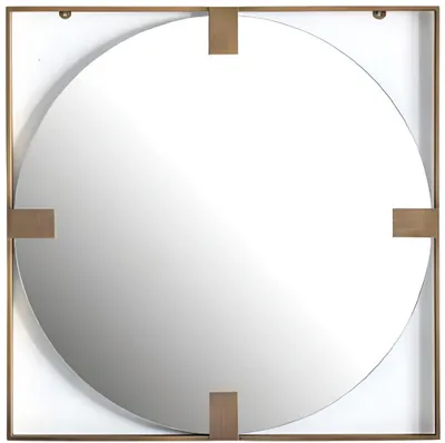Immagine prodotto di Elegante specchio rotondo per camera da letto Specchio di design in vetro Arredamento