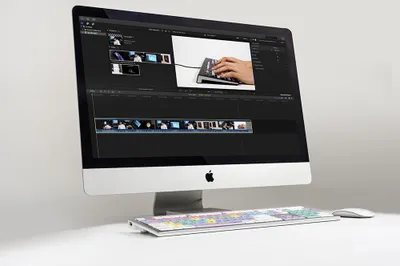Zdjęcie produktu dla Logickeyboard LKB-FCPX10-CWMU-UK, Pełnowymiarowy (100%), Przewodowa, USB, Mechaniczna, QWERTY, Wielobarwny