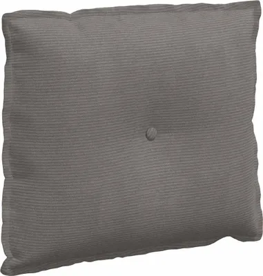 Immagine prodotto di vidaXL Cuscino di schienale grigio chiaro 60 x 50 cm in tessuto a coste