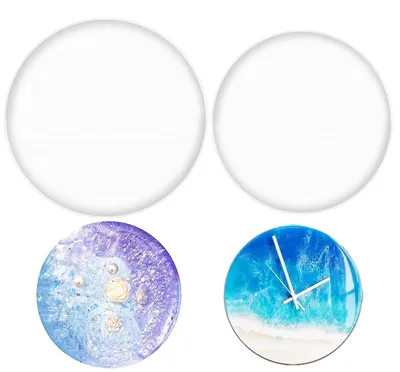 Immagine prodotto di Set di 2 stampi in silicone rotondi per progetti creativi