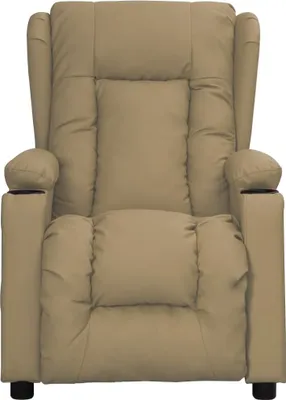 Immagine prodotto di vidaXL Poltrona relax cappuccino-marrone in Pelle finta