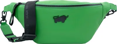 Produktbild von Braun Büffel Leder Gürteltasche Umhängetasche Capri Cross Body Bag Grün