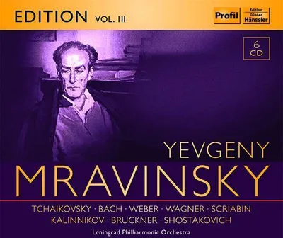 Obrázek produktu pro Peter Iljitsch Tschaikowsky (1840-1893): Yevgeni Mravinsky Edition Vol.3 -   - (CD / Y)
